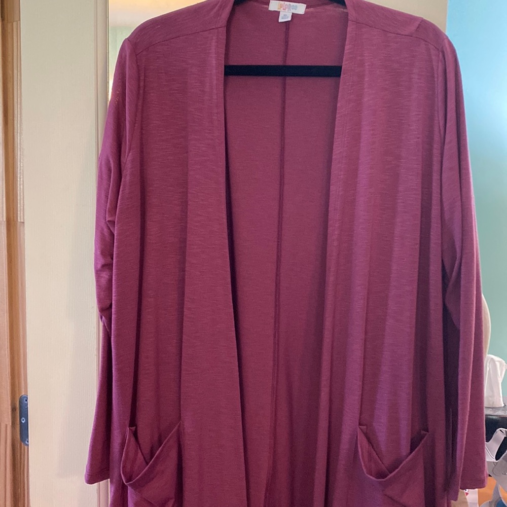 LuLaRoe “Sarah” long cardigan XL